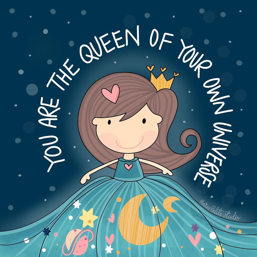 You are the queen of your own universe. +25 Positive Affirmations for Anxiety Relief