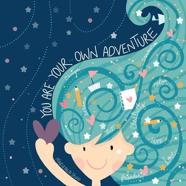 You are your own adventure by MariaPalitostudio