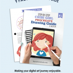 M037 COVER CHIBI GIRL DRAWING GUIDE (1)