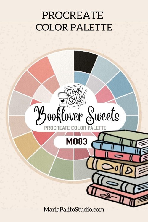 Booklover Sweets Procreate Color Palette