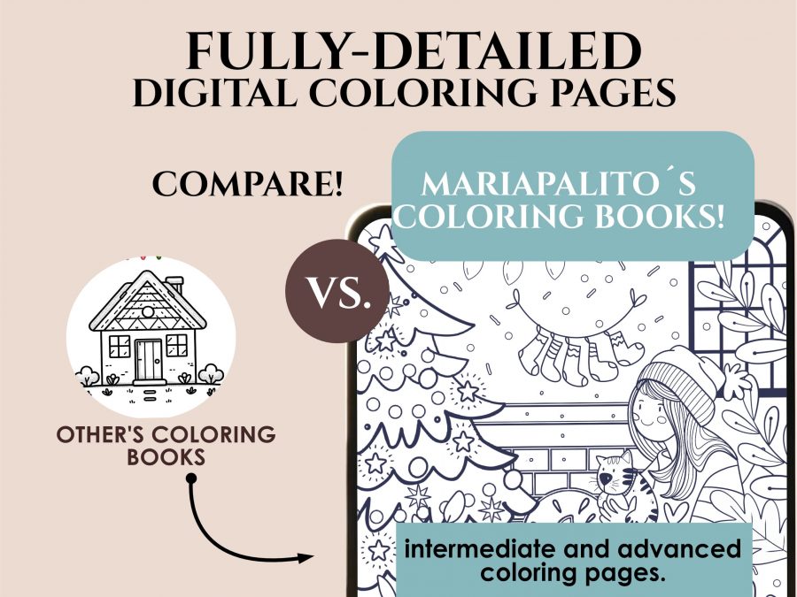 Unleash Your Creativity with Maria PalitoStudio's Fully-Detailed Digital Coloring Pages. Tired of basic, repetitive coloring pages? Maria PalitoStudio's coloring books offer a world of intricate detail and artistic challenge.
