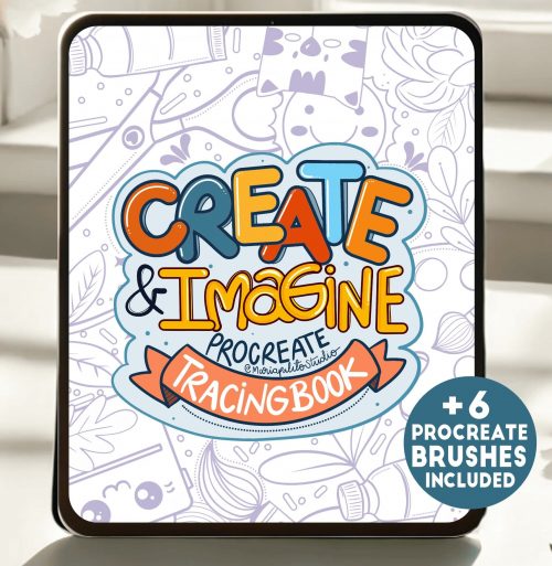 Procreate Tracing Book: Create & Imagine – 20 Pages M092