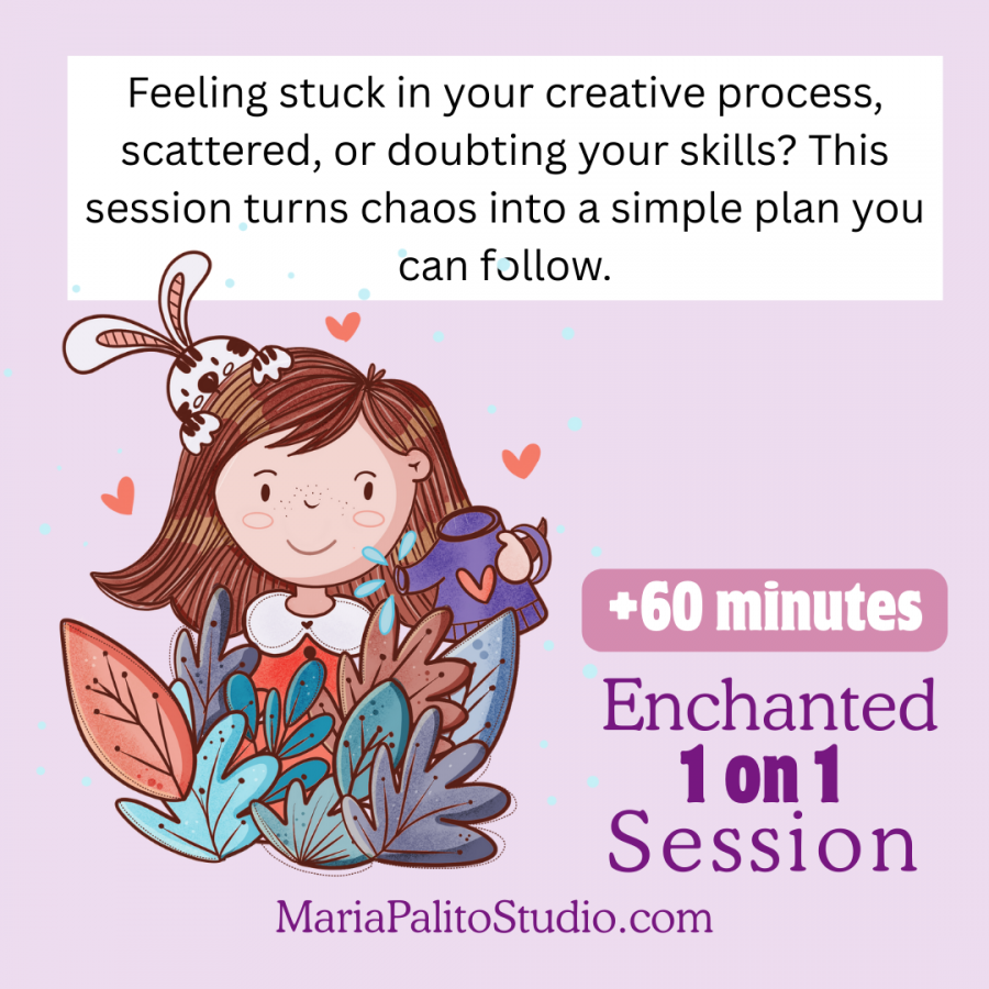 3 Enchanted 1 on 1 Sessions - Procreate Illustration - Image 2