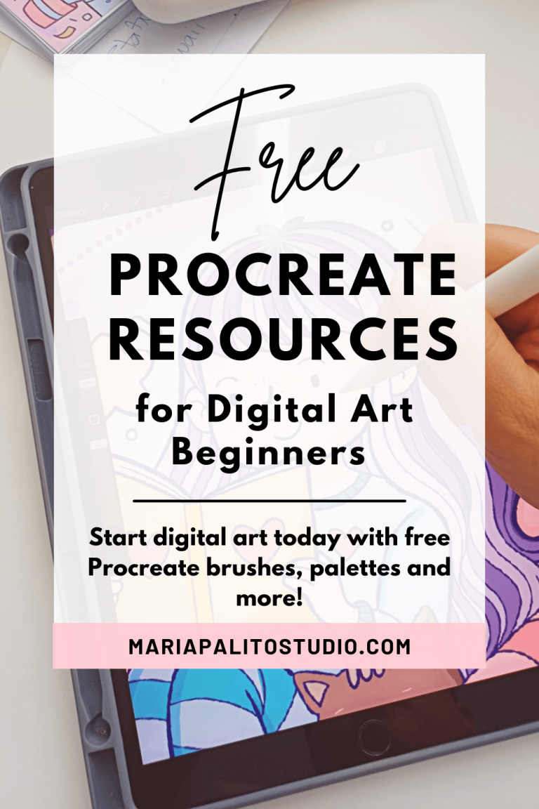 Free Procreate Resources for Digital Art Beginners