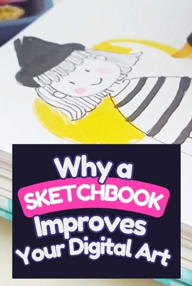 Dust Off Your Sketchbook: How Drawing on Paper Can Improve Your Digital Art